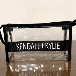 Kendall + Kylie Clear Cosmetic Bag